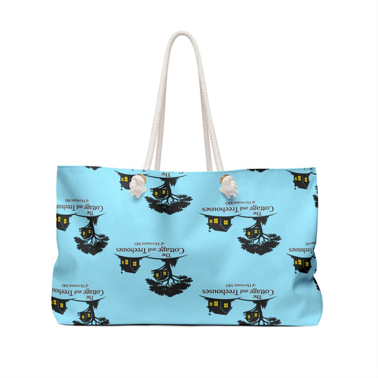 The Cottage and Treehouse in Hermann Weekender Bag – Treehouse Getaway Travel Tote
