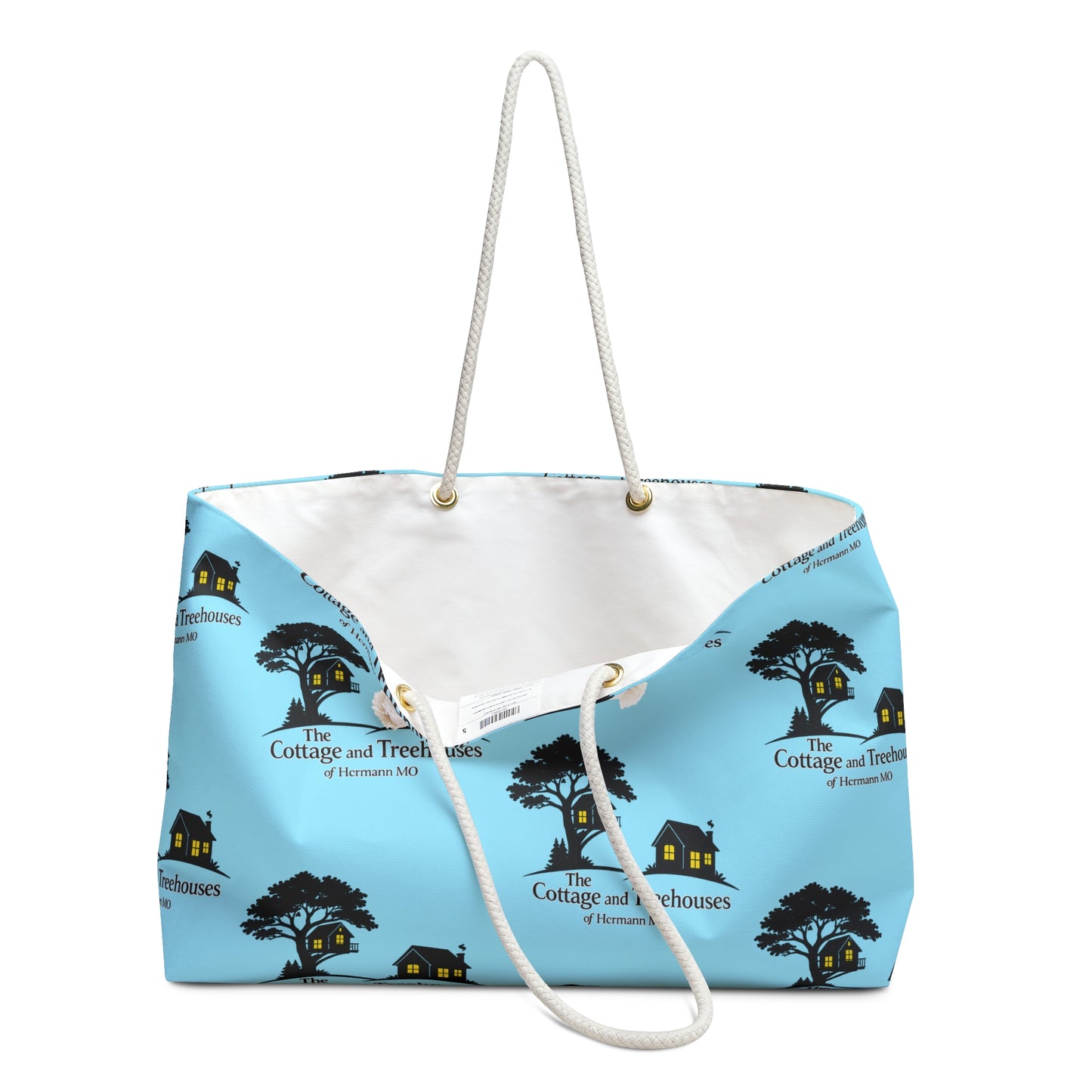 The Cottage and Treehouse in Hermann Weekender Bag – Treehouse Getaway Travel Tote